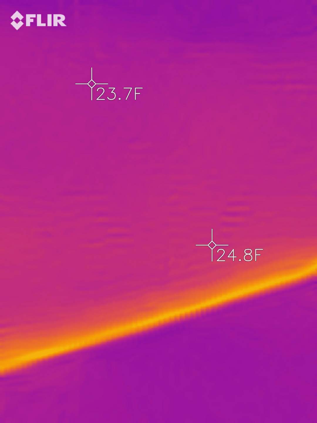 foundation wall thermal bridging thermal image Foundation wall thermal bridging thermal image