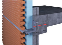 Shelf angle thermal bridging