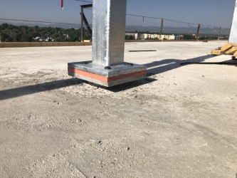 roof post thermal break